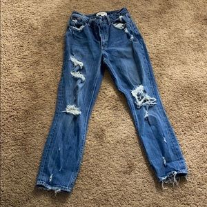 Abercrombie & Fitch High Rise Jeans